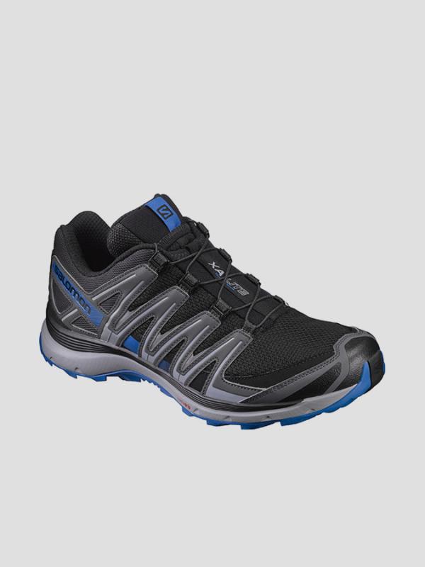 Boty Salomon XA LITE BLACK/Quiet Shade/Imperial Blue Černá