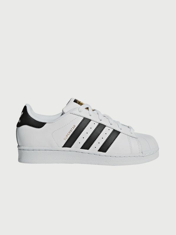 Boty adidas Originals Superstar J Bílá