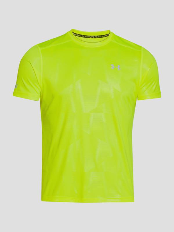 Tričko Under Armour Coldblack Run S/S Tee Žlutá