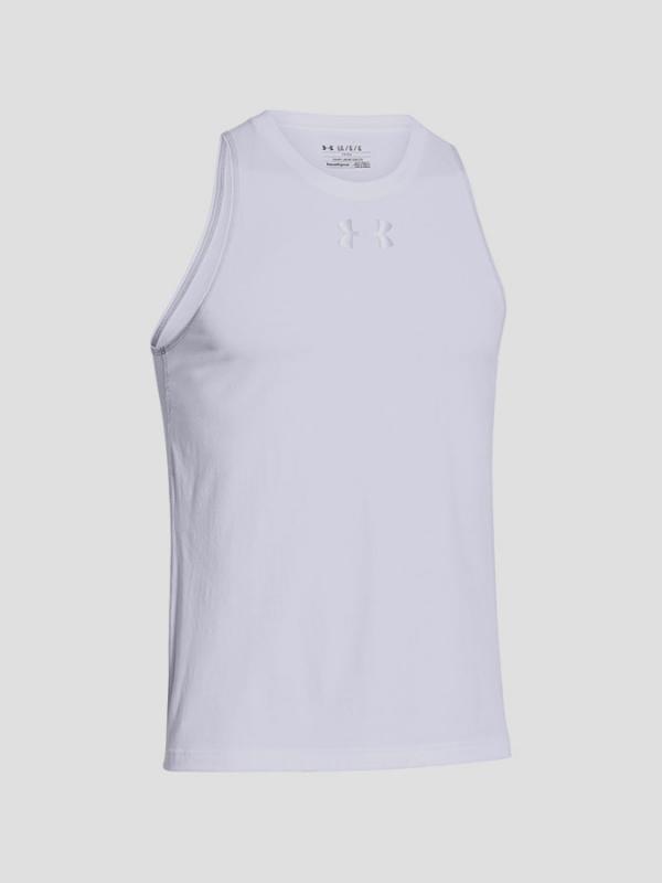 Tílko Under Armour Jus Sayin Too Tank Bílá
