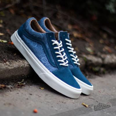 Vans Old Skool Motif Floral Ensign Blue/ Marshmallow