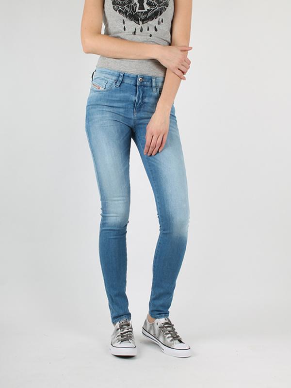 Džíny Diesel SKINZEE L.32 PANTALONI Modrá