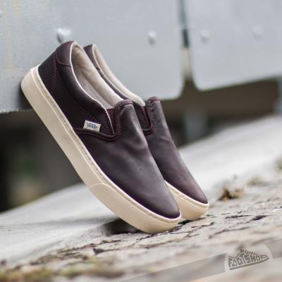Vans Slip-On Cup California Leather Bitter Chocolate/ Turtle Dove