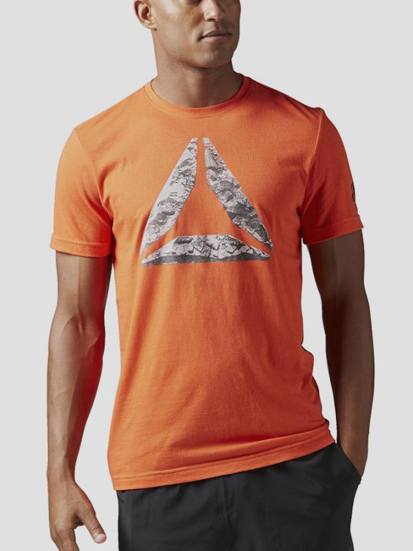 Tričko Reebok BREAK & BUILD TEE Oranžová