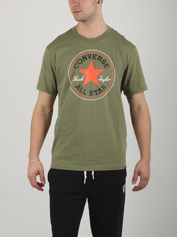 Tričko Converse Core Seasonal Cp Tee Hnědá