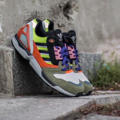 adidas ZX 8000 Semi Solar Slime / Core Black / Fox Red