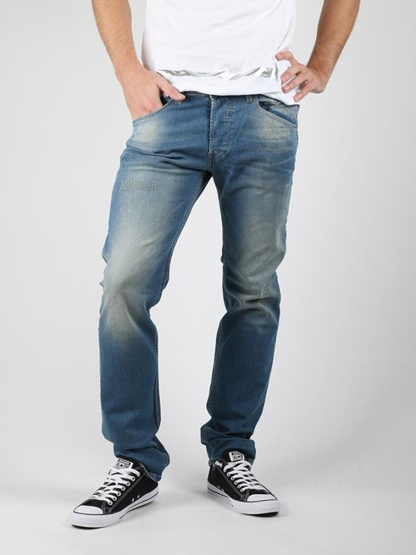 Džíny Diesel Belther L.34 Pantaloni Modrá