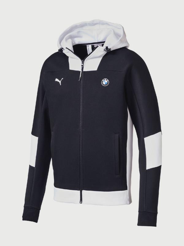 Mikina Puma BMW MS Hooded Sweat Jacket Modrá