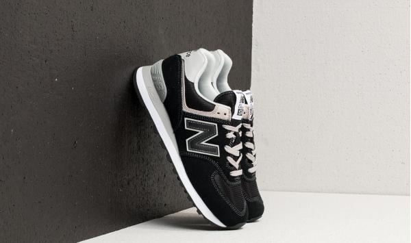 New Balance 574 Black/ White