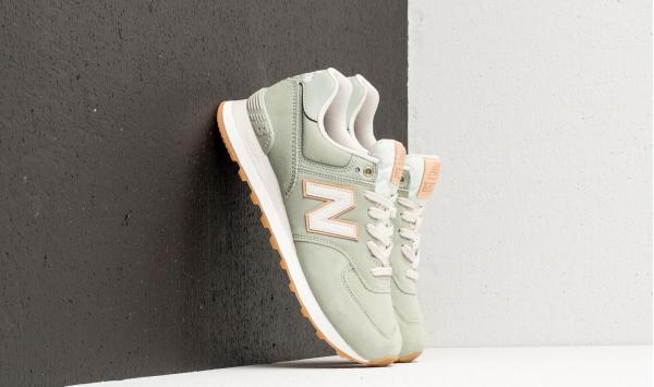 New Balance 574 Silver Mint/ Moonbeam