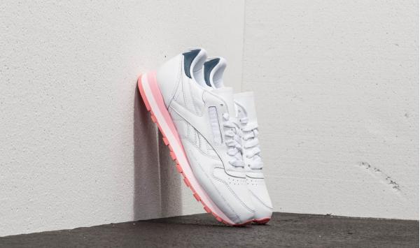 Reebok x Publish Classic Leather White/ Steel/ Porcelian Pink