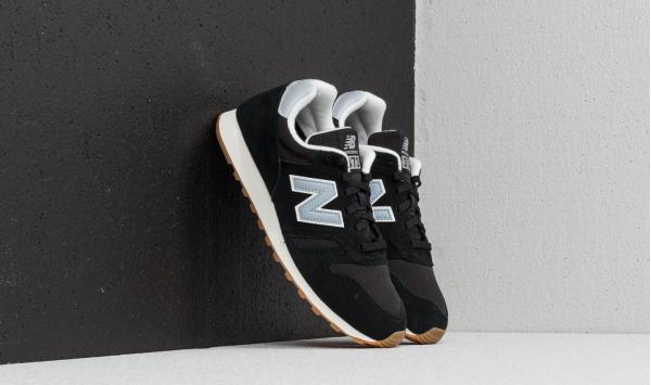 New Balance 373 Black/ Light Blue