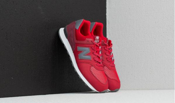 New Balance 574 Red/ Grey