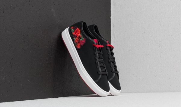 le coq sportif Jane Embroidery Black/ Tango Red