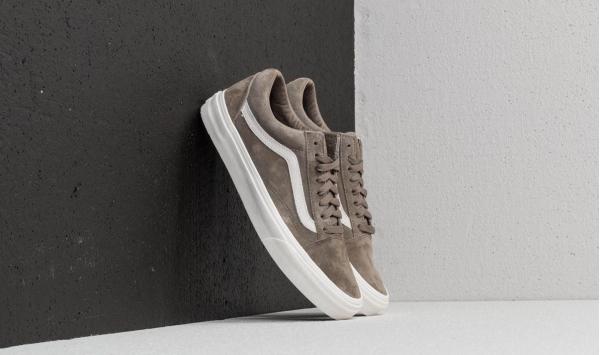 Vans Old Skool (Pig Suede) Fallen Rock/ Blanc De Blanc