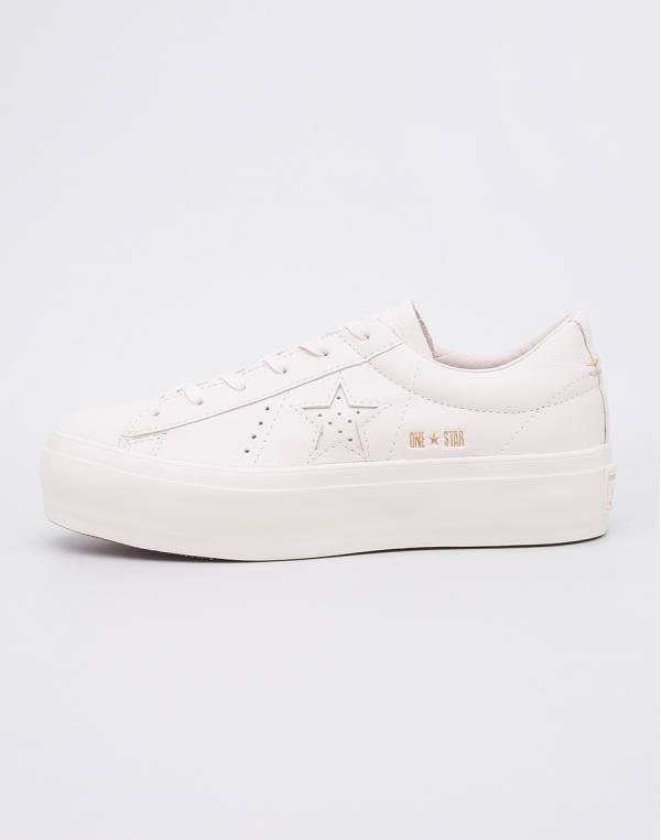 Converse One Star Platform Egret/Egret/Egret 38