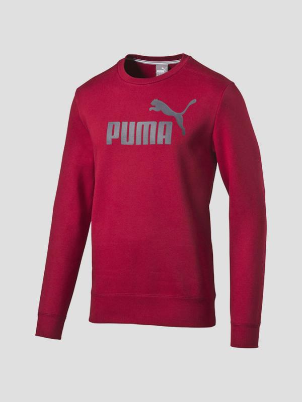 Mikina Puma ESS No.1 Logo Crew Sweat FL Růžová