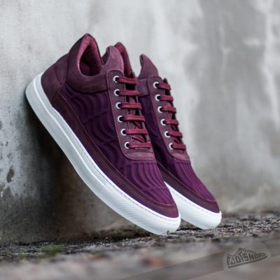 Filling Pieces Low Top Trio Scalet Burgundy