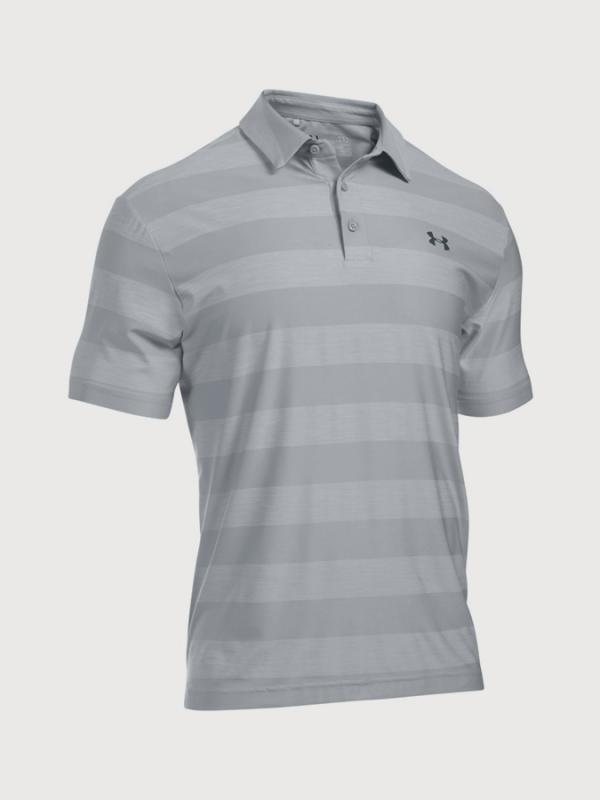 Tričko Under Armour Heatgear Playoff Polo Šedá