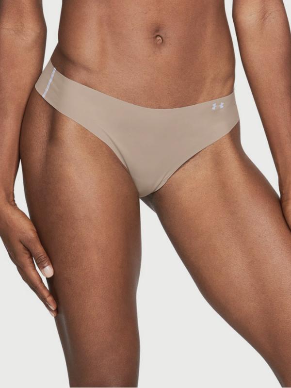 Kalhotky Under Armour Pure Stretch Thong Béžová