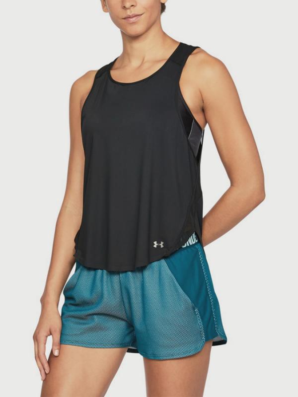 Tílko Under Armour Vivid Key Hole Back Tank Černá