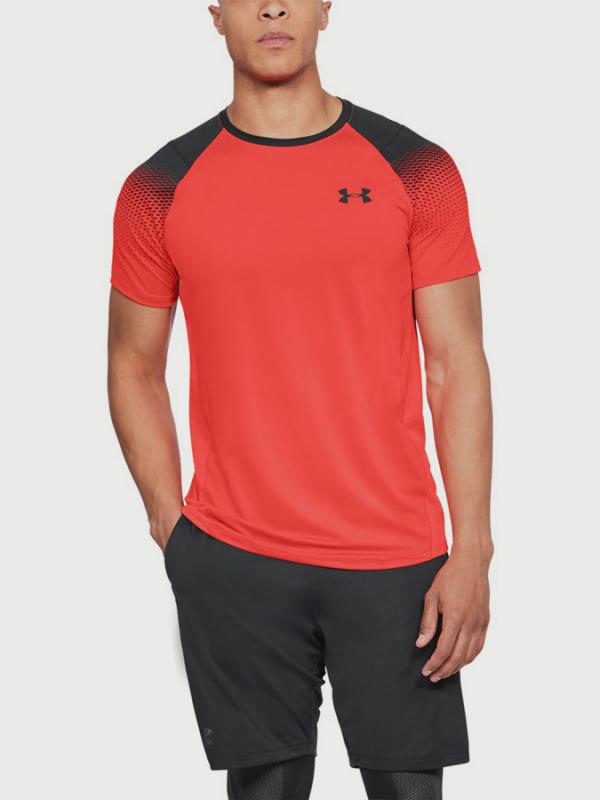 Tričko Under Armour Raid 2.0 Dash Prt Left Chest Oranžová