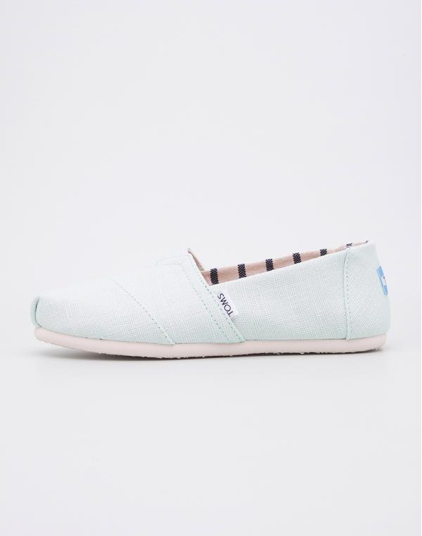 Toms Classic Aqua Glass Heritage Canvas 36