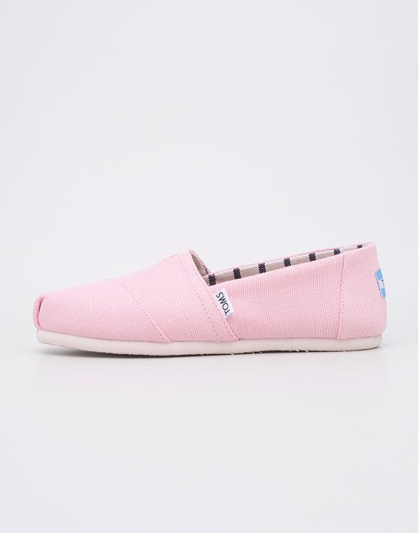 Toms Classic Powder Pink Heritage Canvas 36