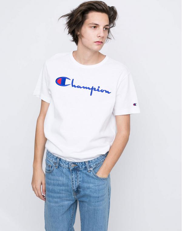 Champion Crewneck WHT L