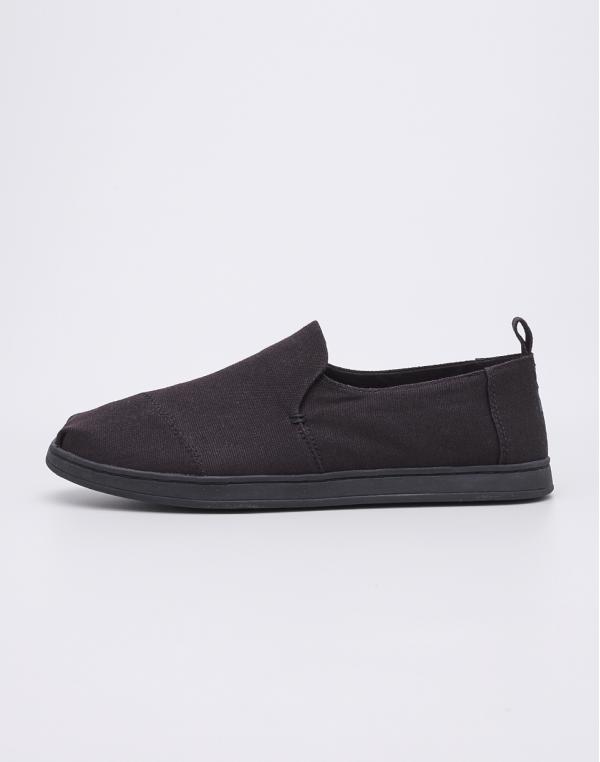 Toms Deconstructed Alpargata Black/Black Canvas 46