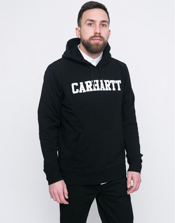 Carhartt WIP Hooded College Black / White XL