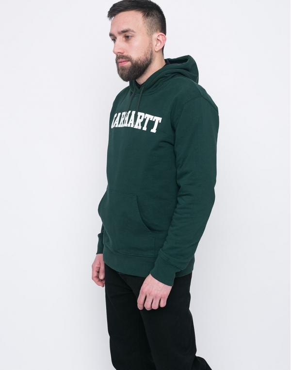 Carhartt WIP Hooded College Tasmania / White L