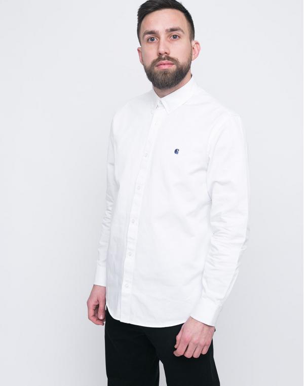 Carhartt WIP Madison White / Blue M