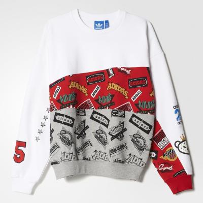 adidas Jams Blocked Crew White