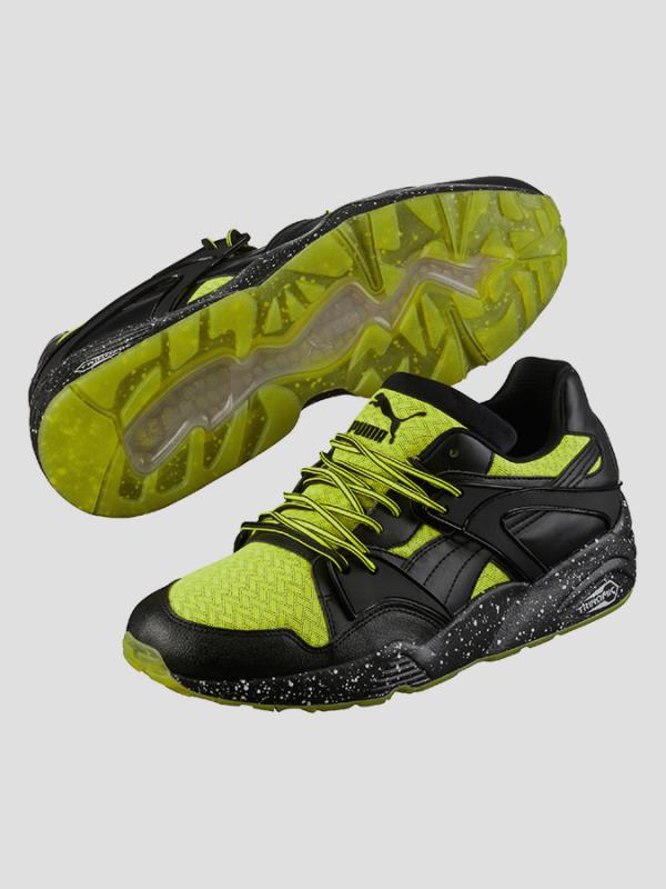 Boty Puma Blaze Tech Mesh Safety Yellow- Black Černá