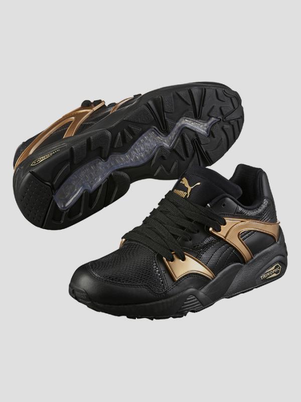 Boty Puma Blaze GOLD Wn s Black- Black Černá