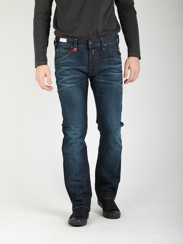 Džíny Replay MA995 Trousers Modrá