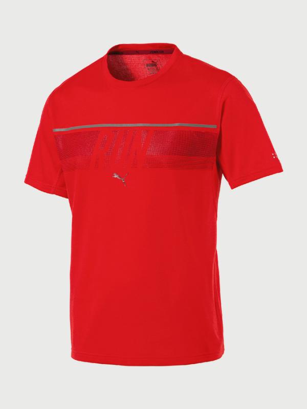 Tričko Puma Run Tee Červená