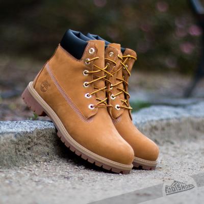 Timberland 6-Inch Premium Boot Wheat Nubuc Yellow