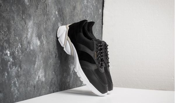 AXEL ARIGATO Tech Runner Leather/ Canvas Black
