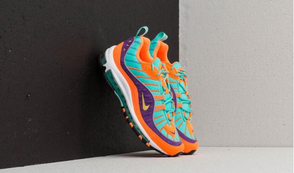 Nike Air Max 98 QS Cone/ Tour Yellow-Hyper Grape