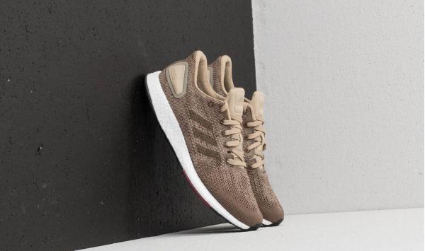 adidas Pureboost DPR Raw Gold/ Trace Olive/ Collegiate Burgundy