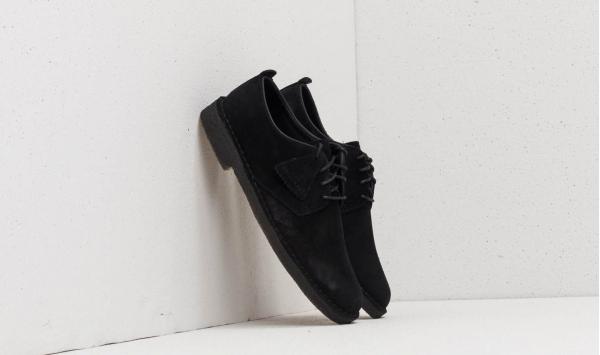 Clarks Originals Desert London Black Suede
