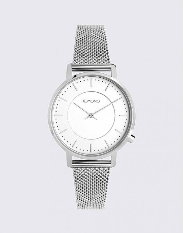 Komono Harlow Silver Mesh