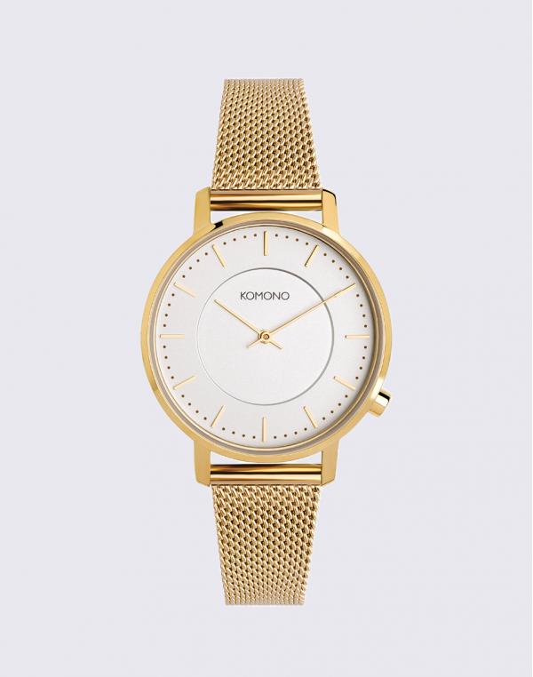 Komono Harlow Gold Mesh
