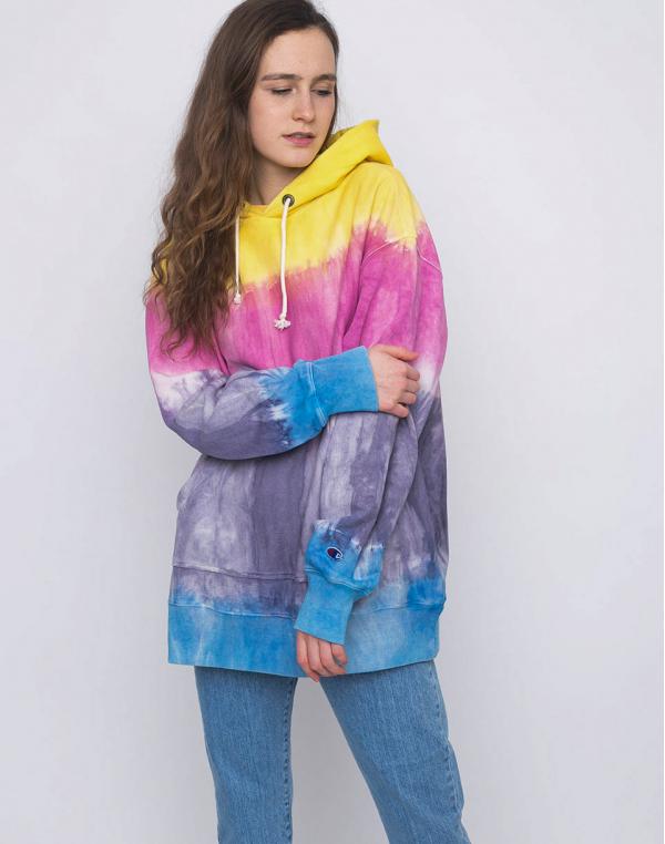 Champion Hooded Sweatshirt WRA/ROV/MA S