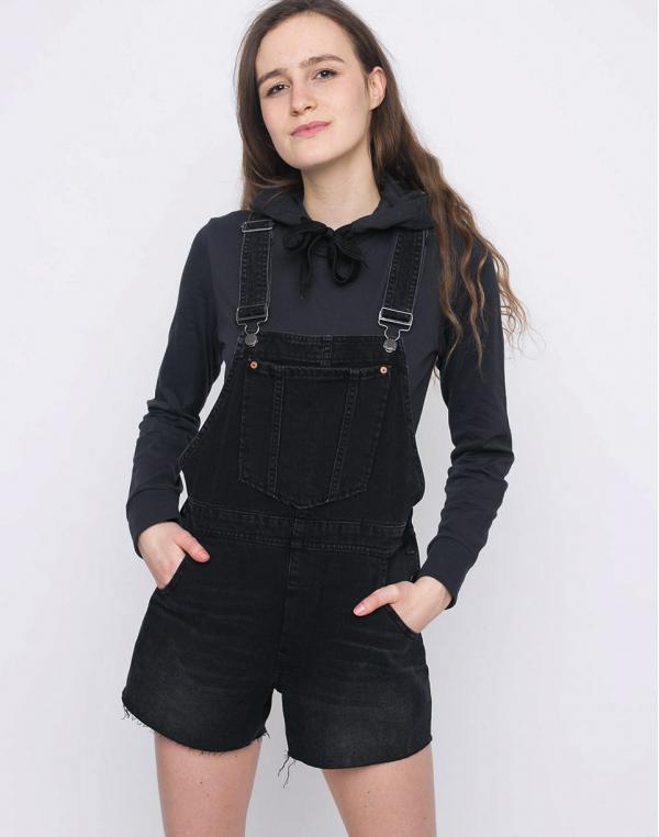 Cheap Monday Chore Bib Black Smoke S
