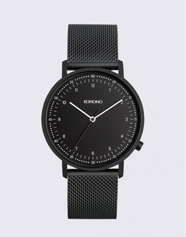 Komono Lewis Black Mesh