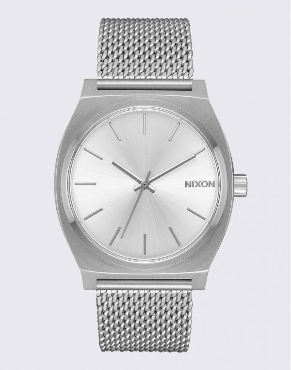 Nixon Time Teller Milanese All Silver
