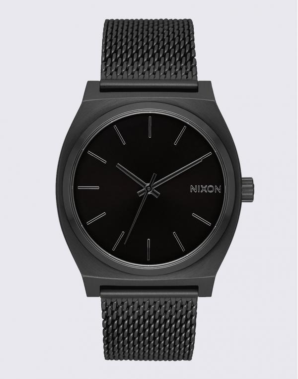 Hodinky Nixon Time Teller Milanese All Black